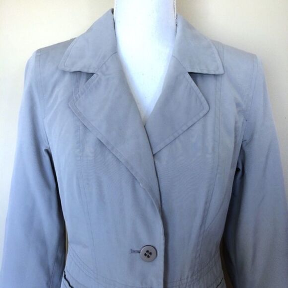 Cyclone Gray Rain Coat - Picture 2 of 4